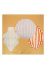 Load image into Gallery viewer, Stripy Party Lanterns by Meri Meri
