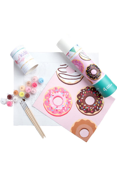 Delicious Doughnuts Paint by Numbers Kit