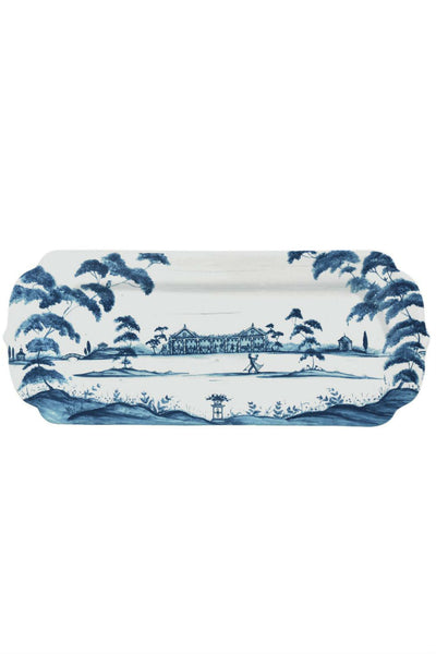 Juliska Country Estate Delft Blue HostessTray - New Orientation
