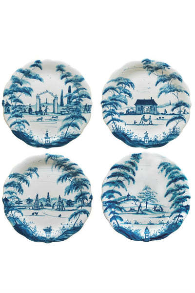 Juliska Country Estate Delft Blue Party Plate Set - New Orientation
