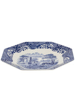 Load image into Gallery viewer, Spode Blue Italian Octagonal Platter For Sophie &amp; Coulson
