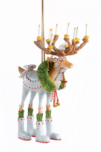 Patience Brewster by MacKenzie-Childs Dash Away Dasher Reindeer Ornament