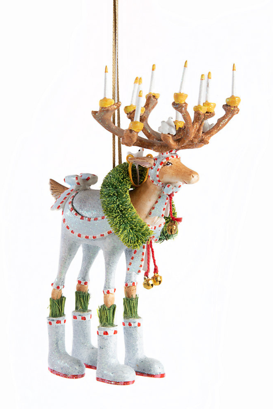 Patience Brewster by MacKenzie-Childs Dash Away Dasher Reindeer Ornament