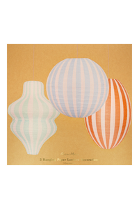 Stripy Party Lanterns by Meri Meri