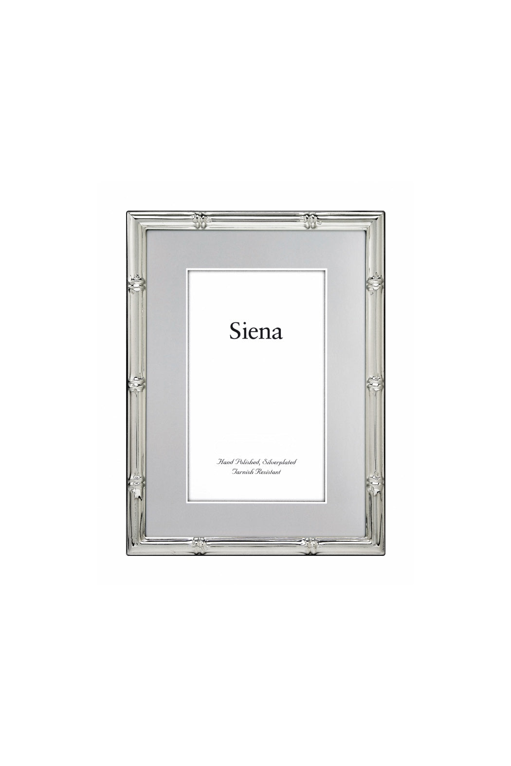 4x6 Silver Bamboo Frame For Jaylee & Caelan