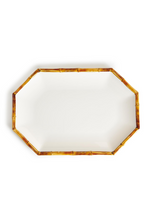 Load image into Gallery viewer, Bamboo Touch Melamine Serving Platter
