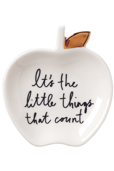 Kate Spade New York Charmed Life Apple Trinket Dish