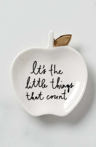 Kate Spade New York Charmed Life Apple Trinket Dish