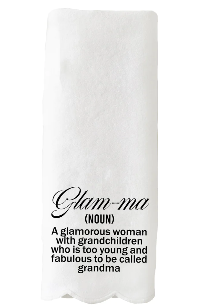 Glam-ma Guest Towel