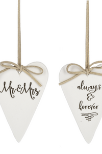 Wedding Heart Ornaments