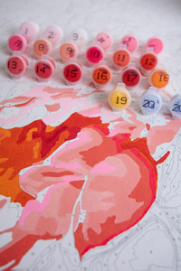 Perfect Petals Paint by Numbers Kit