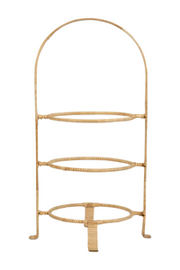 Juliska Provence Rattan Triple Tiered Server