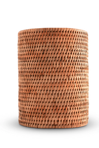 Vagabond House Hand Woven Rattan Utensil Holder