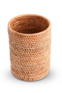 Vagabond House Hand Woven Rattan Utensil Holder