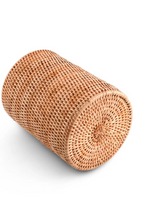 Load image into Gallery viewer, Vagabond House Hand Woven Rattan Utensil Holder
