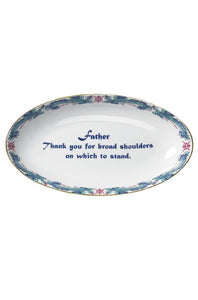 Mottahedeh "Father Thank you For Your Broad Shoulders ..." Tray