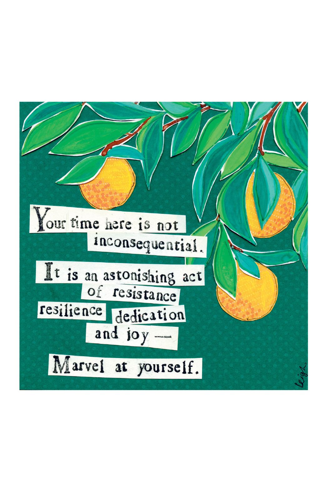 Marvel at Yourself Card