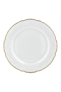 Anna Weatherley, Simply Anna Gold Dinner Plate For Jaylee & Caelan