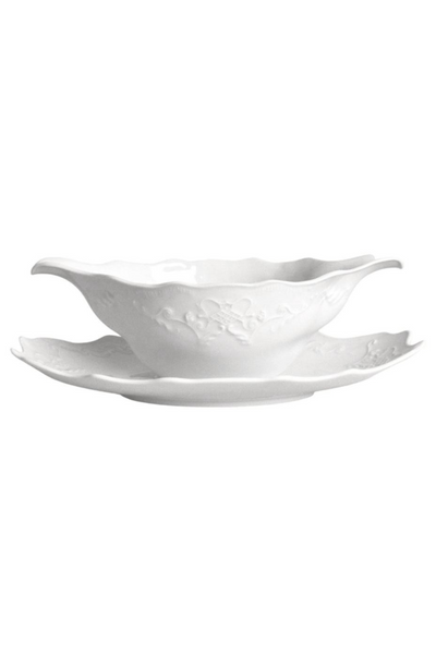 Anna Weatherley, Simply Anna White Gravy Boat & Tray For Sophie & Coulson