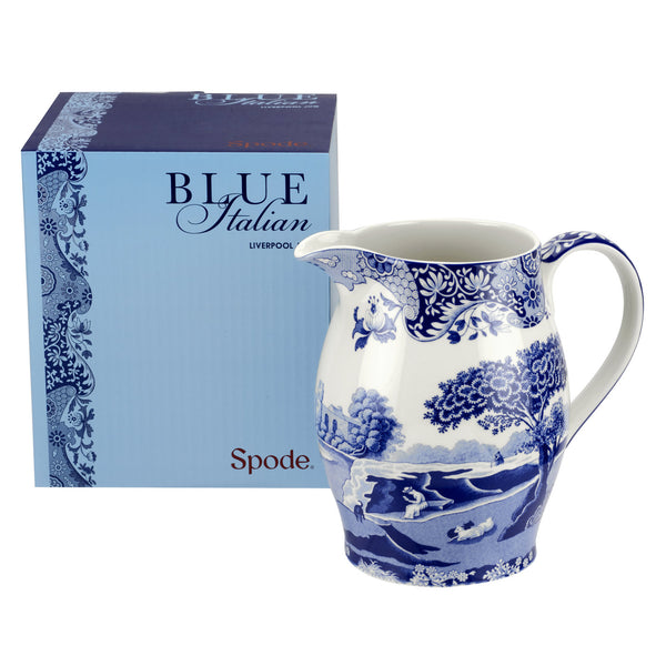 Spode Blue Italian Pitcher