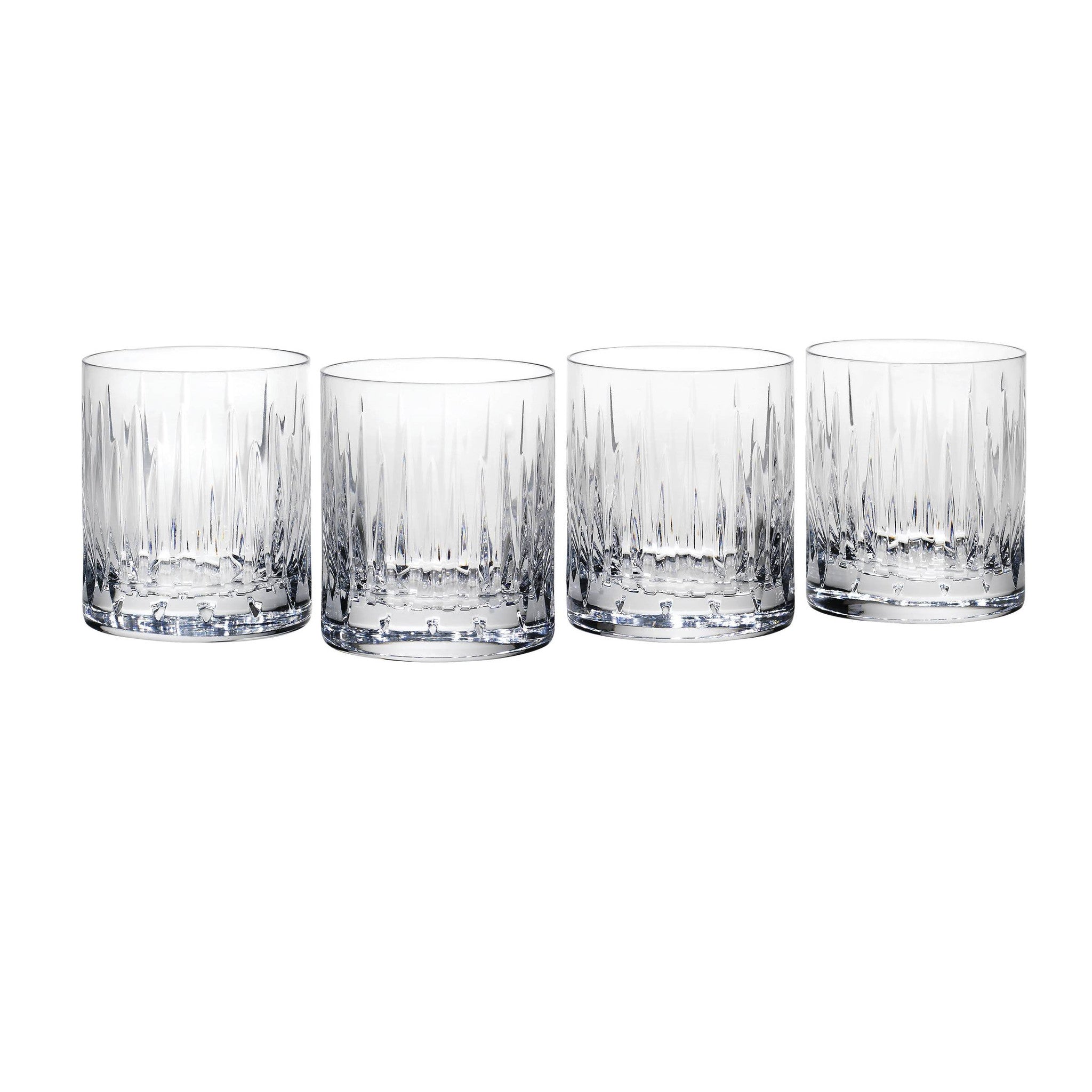 Set of Two Reed & Barton Soho Martini Glasses with Olive Picks