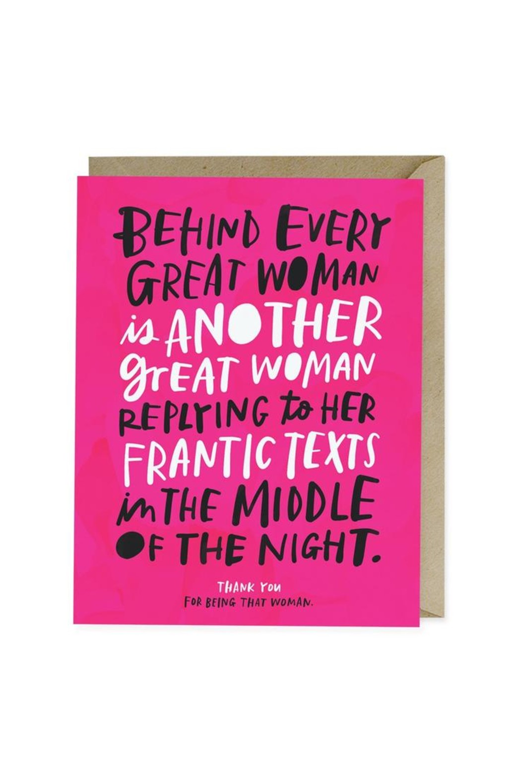 Every Great Woman Friendship Card