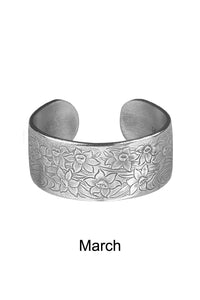 Flower of the Month Bracelets