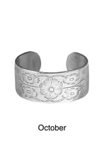 Load image into Gallery viewer, Flower of the Month Bracelets
