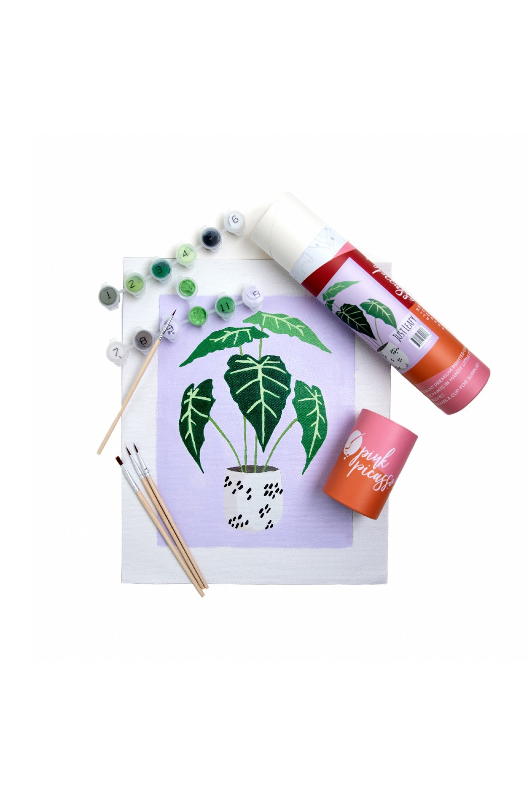 Just Leafy Paint by Numbers Kit