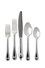 Load image into Gallery viewer, Juliska Berry &amp; Thread Polished Stainless Steel 5pc Place Setting
