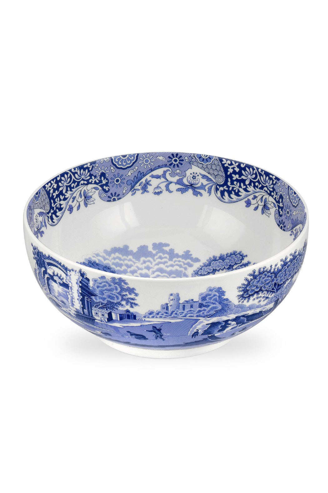 Spode Blue Italian Deep Round Bowl