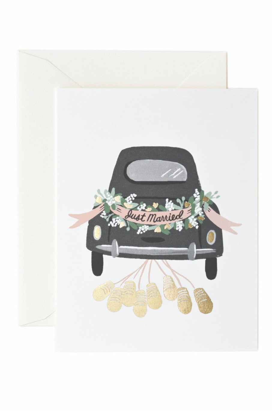 Rifle Paper Co. Just Married Wedding Card