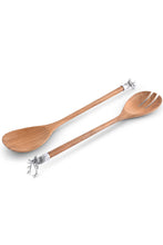 Load image into Gallery viewer, Vagabond House Elk Salad Servers
