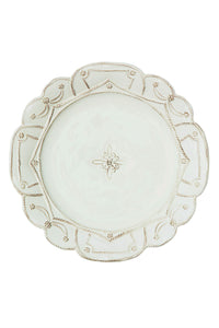 Juliska Jardins du Monde Whitewash Dinner Plate - New Orientation
