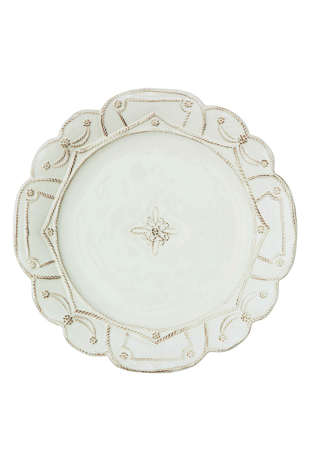 Juliska Jardins du Monde Whitewash Dinner Plate - New Orientation
