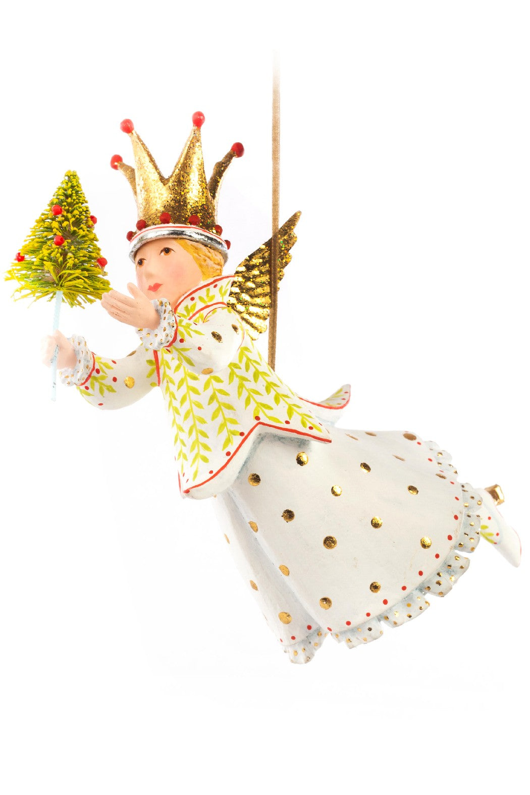 Patience Brewster by MacKenzie-Childs Christmas Paradise Angel Ornament
