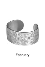 Load image into Gallery viewer, Flower of the Month Bracelets
