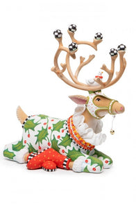 Patience Brewster by MacKenzie-Childs Dash Away Sitting Vixen Reindeer Figure