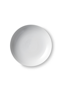 Royal Copenhagen White Fluted Small Shallow Bowl