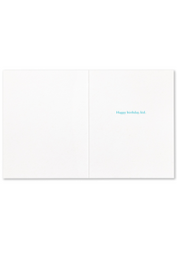 "Never put off till tomorrow the fun you can have today." Card