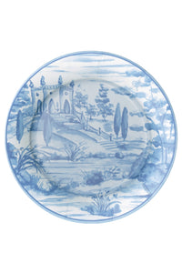 Tuscan Toile Paper Dinner Plates
