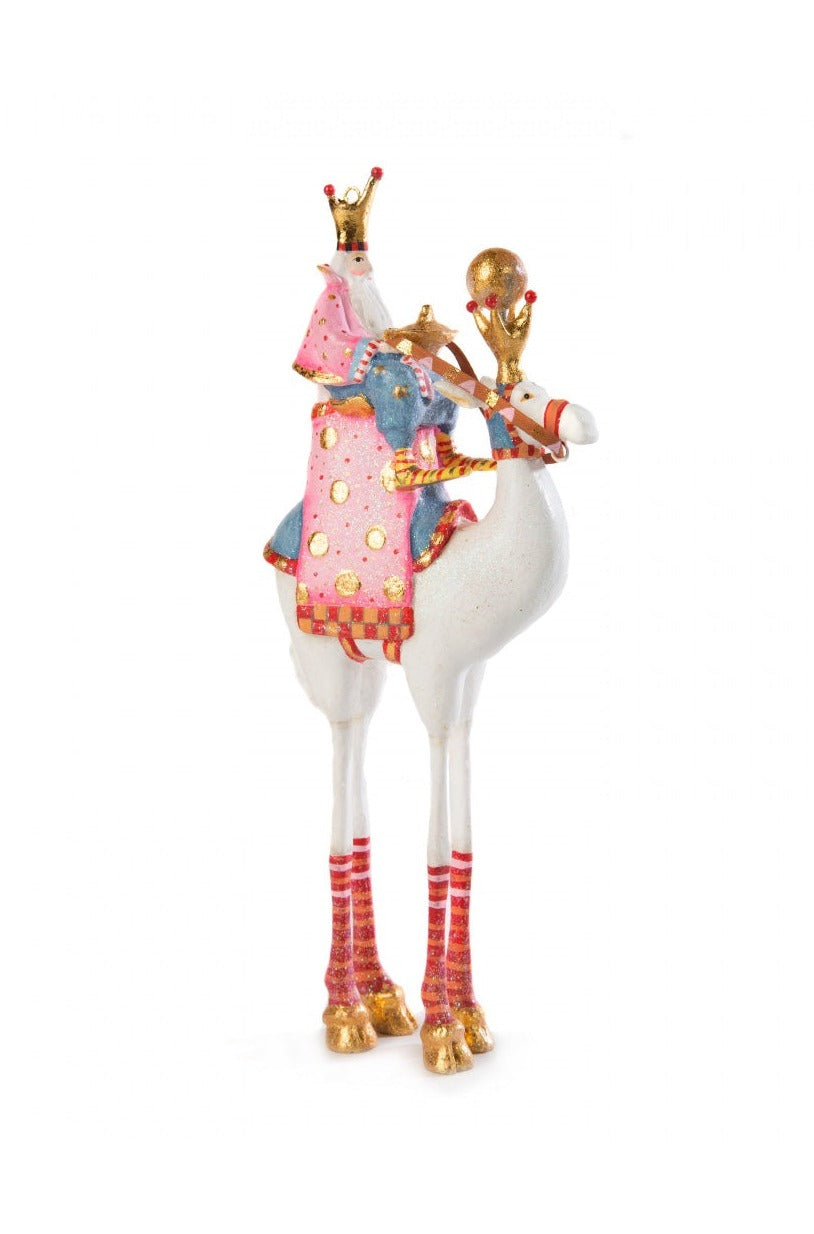 Patience Brewster by MacKenzie-Childs Nativity Balthazar on Camel Ornament
