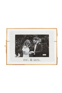 Mr. & Mrs. Glass Frame