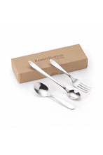 Load image into Gallery viewer, Reed &amp; Barton Master Stainless 3-piece Baby Flatware Set
