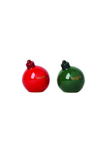 Kate Spade New York Merry & Bright Ornament Salt & Pepper Set