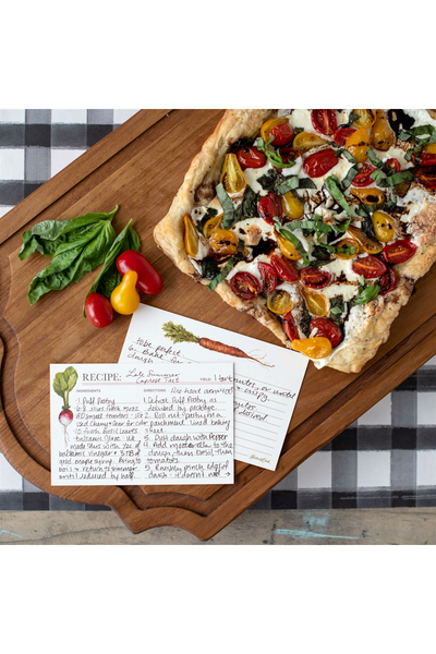 Farmers' Market Recipe Card
