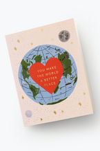 Load image into Gallery viewer, Rifle Paper Co. &quot;You Make The World Better&quot; Card
