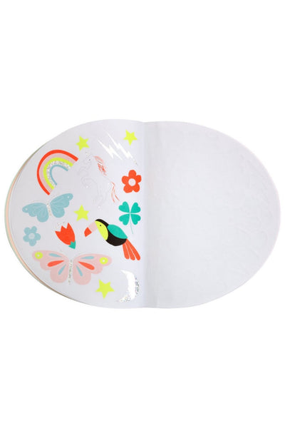 Rainbow Sticker & Sketchbook by Meri Meri