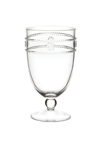 Juliska Isabella Acrylic Goblet Set of Four
