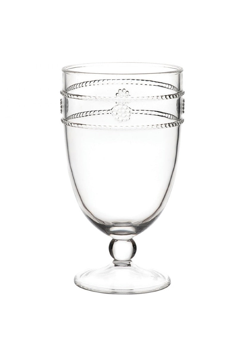 Juliska Isabella Acrylic Goblet Set of Four